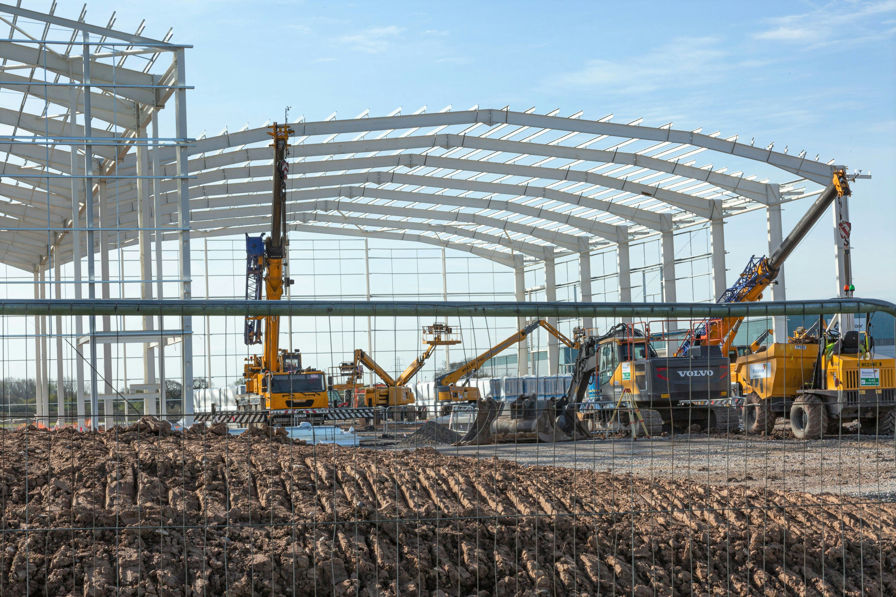 Steel construction visualization